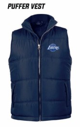 012 Bay City Lakers Puffer Vest 