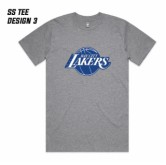 005 Bay City Lakers Grey SS Tee 