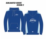 009 Bay City Lakers Royal Sports Hoody 