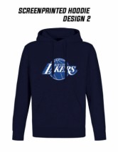011 Bay City Lakers Navy Fleece Hoody 